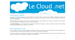 Desktop Screenshot of le-cloud.net